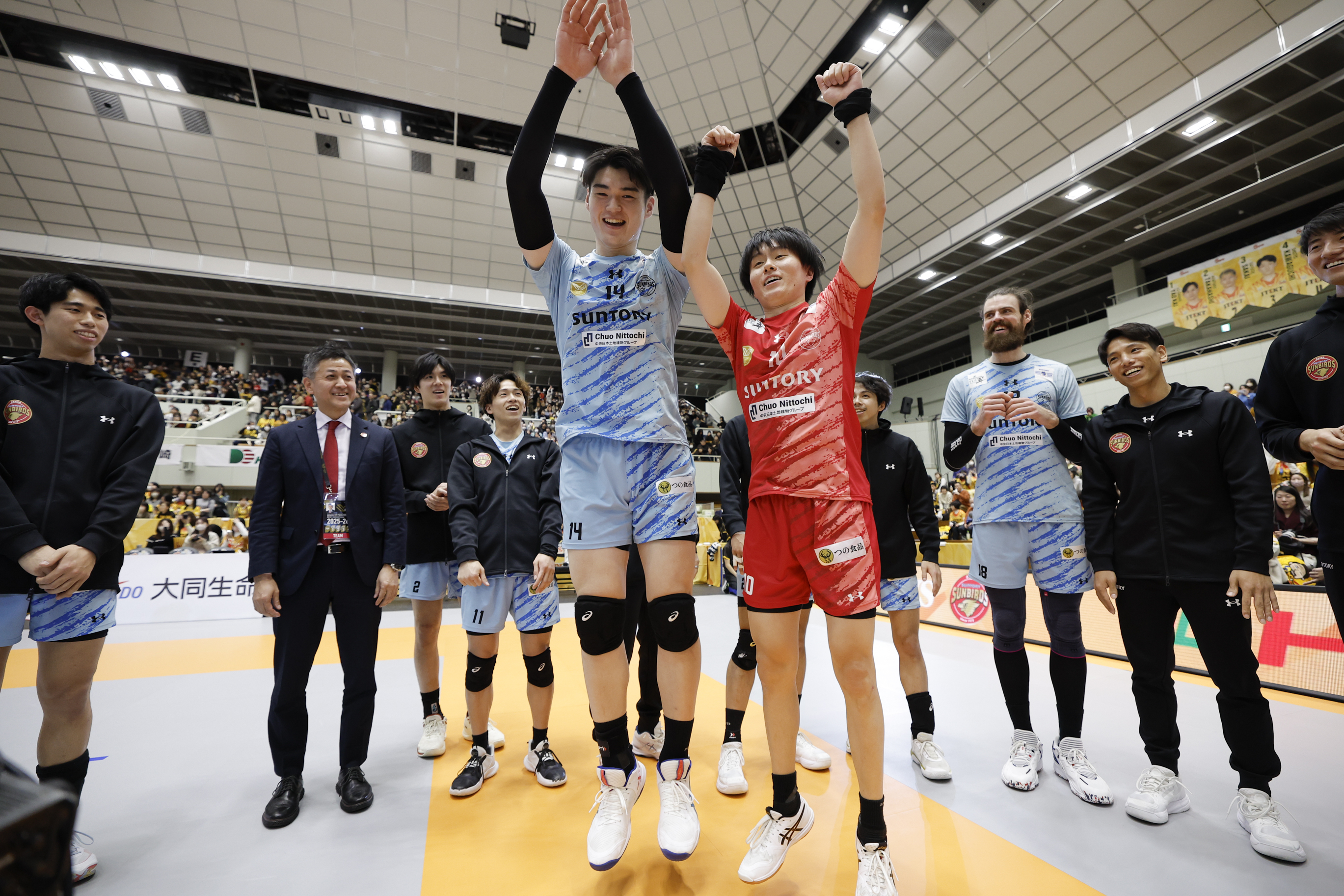 2025-26 大同生命SV.LEAGUE 2月7日(土) ジェイテクトSTINGS愛知戦 2025-26 大同生命SV.LEAGUE 2月7日(土) ジェイテクトSTINGS愛知戦